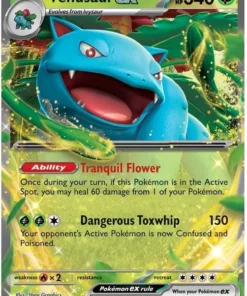 Venusaur ex 003/165 Double Rare Pokemon Card (Pokemon SV 151)