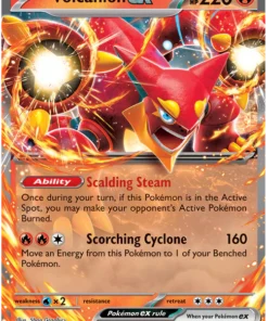 Volcanion ex 031/159 Double Rare Pokemon Card (Scarlet & Violet Journey Together)
