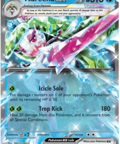 Tsareena ex 046/182 Double Rare Pokemon Card (SV04 Paradox Rift)