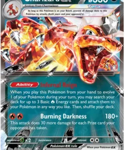 Charizard ex 054/091 Double Rare Pokemon Card (SV 4.5 Paldean Fates)