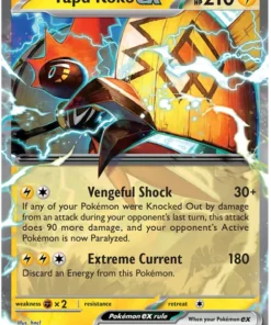 Tapu Koko ex 068/182 Double Rare Pokemon Card (SV04 Paradox Rift)