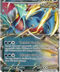 Roaring Moon ex 124/182 Double Rare Pokemon Card (SV04 Paradox Rift)