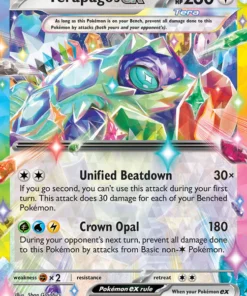 Terapagos ex 092/131 Double Rare Pokemon Card (Scarlet & Violet Prismatic Evolutions)