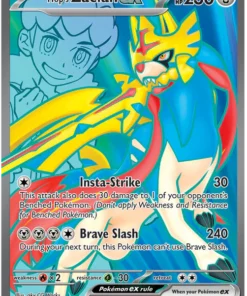 Hop's Zacian ex 176/159 Ultra Rare Pokemon Card (Scarlet & Violet Journey Together)