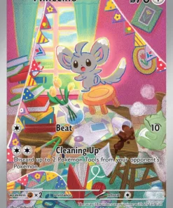 Minccino 182/162 Illustration Rare Pokemon Card (SV Temporal Forces)