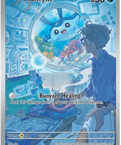 Mantyke 189/182 Illustration Rare Pokemon Card (SV04 Paradox Rift)