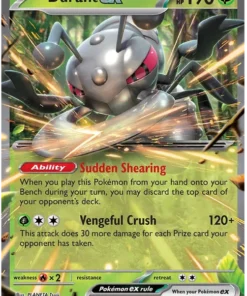 Durant ex 004/191 Double Rare Pokemon Card (Scarlet & Violet Surging Sparks)
