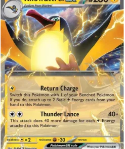 Kilowattrel ex 068/191 Double Rare Pokemon Card (Scarlet & Violet Surging Sparks)