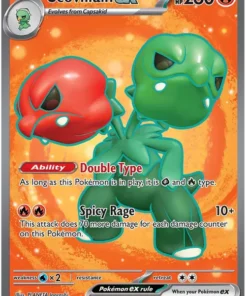 Scovillain ex 216/191 Ultra Rare Pokemon Card (Scarlet & Violet Surging Sparks)