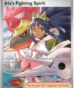 Iris's Fighting Spirit 292/217 Special Illustration Rare Pokemon Card (Mega Evolution Ascended Heroes)