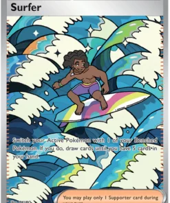 Surfer 293/217 Special Illustration Rare Pokemon Card (Mega Evolution Ascended Heroes)