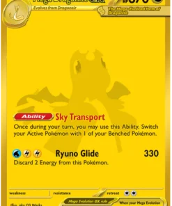 Mega Dragonite ex 295/217 Mega Hyper Rare Pokemon Card (Mega Evolution Ascended Heroes)