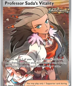 Professor Sada's Vitality 239/182 Ultra Rare Pokemon Card (SV04 Paradox Rift)