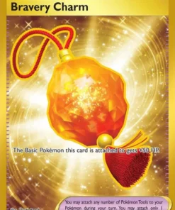 Bravery Charm 175/142 Hyper Rare Pokemon Card (SV Stellar Crown)