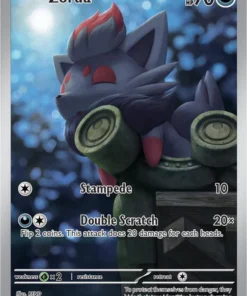 Zorua 075/064 Illustration Rare Pokemon Card (SV Shrouded Fable)