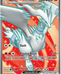 Reshiram ex 158/086 Ultra Rare Pokemon Card (Scarlet & Violet White Flare)