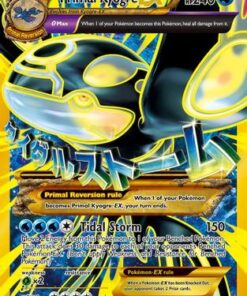 Primal Kyogre EX (Shiny Full Art) (96/98) - XY  Ancient Origins Holofoil