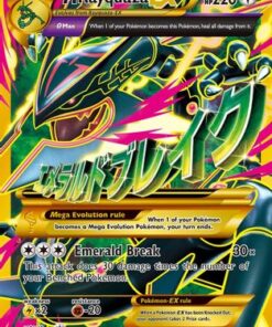 M Rayquaza EX (Shiny Full Art) (98/98) - XY  Ancient Origins Holofoil
