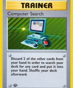 Computer Search (71/102) - Base Set Shadowless 1st Edition