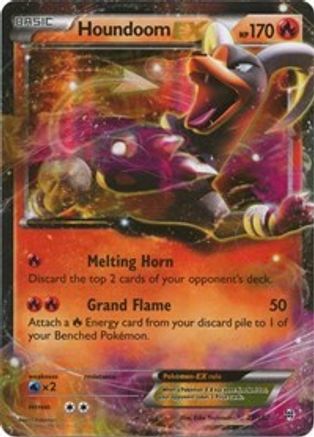 Houndoom EX (21/162) - XY BREAKthrough Holofoil