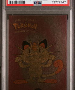 PSA 9 MEOWTH STADIUM TIP-SHINY-GOLD