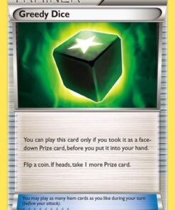 Greedy Dice (102/114) - XY  Steam Siege Reverse Holofoil