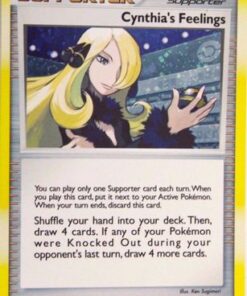 Cynthia's Feelings (Cosmos Holofoil) (131/146) - Miscellaneous Cards & Products Holofoil