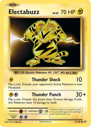 Electabuzz (41/108) - XY Evolutions