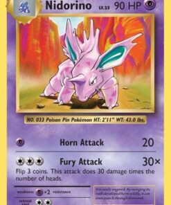 Nidorino (44/108) - XY  Evolutions Reverse Holofoil