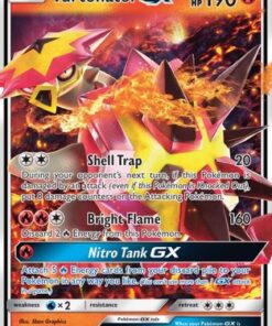 Turtonator GX (18/145) - SM  Guardians Rising Holofoil
