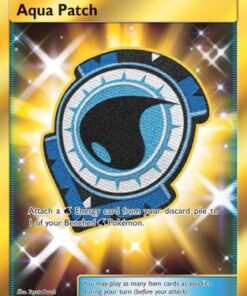 Aqua Patch (Secret) (161/145) - SM  Guardians Rising Holofoil