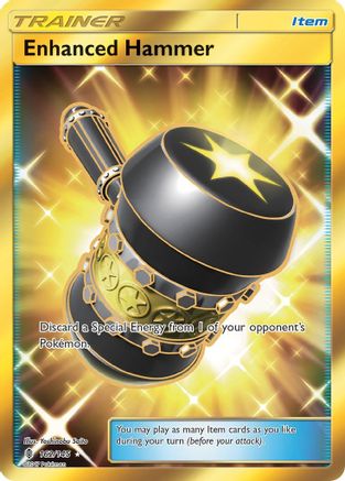 Enhanced Hammer (Secret) (162/145) - SM Guardians Rising Holofoil