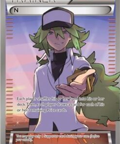 N (Supporter) (105a/124) - Alternate Art Promos Holofoil
