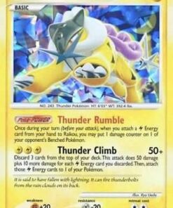 Raikou (Cracked Ice Holo) (16/132) - Miscellaneous Cards & Products Holofoil