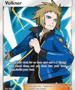 Volkner (Full Art) (156/156) - SM  Ultra Prism Holofoil