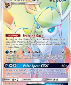 Glaceon GX (Secret Rare) (159/156) - SM  Ultra Prism Holofoil
