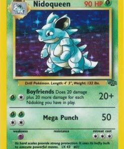 Nidoqueen (7/64) - Jungle Unlimited Holofoil