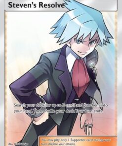 Steven's Resolve (Full Art) (165/168) - SM  Celestial Storm Holofoil