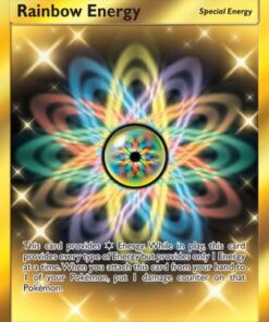 Rainbow Energy (Secret) (183/168) - SM  Celestial Storm Holofoil