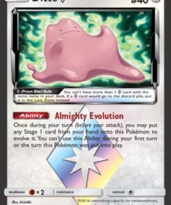 Ditto Prism Star (154/214) - SM  Lost Thunder Holofoil