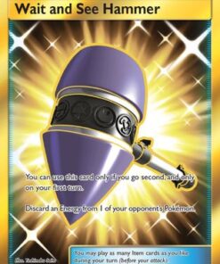Wait and See Hammer (Secret) (236/214) - SM  Lost Thunder Holofoil