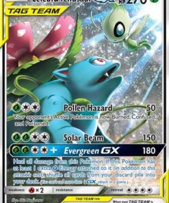 Celebi & Venusaur GX (SM167/248) - SM Promos Holofoil