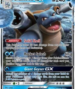 Blastoise GX (35/214) - SM  Unbroken Bonds Holofoil