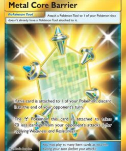 Metal Core Barrier (Secret) (232/214) - SM  Unbroken Bonds Holofoil
