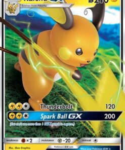 Raichu GX (20/68) - Hidden Fates Holofoil