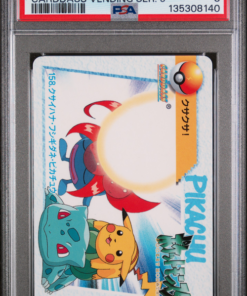 PSA 8 GLOOM/BULBASR/PIKACHU CARDDASS VENDING SER. 5