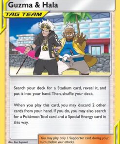 Guzma & Hala (193/236) - SM  Cosmic Eclipse
