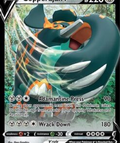 Copperajah V (136/192) - SWSH02 Rebel Clash Holofoil
