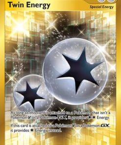 Twin Energy (Secret) (209/192) - SWSH02 Rebel Clash Holofoil