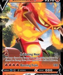 Centiskorch V (33/189) - SWSH03 Darkness Ablaze Holofoil